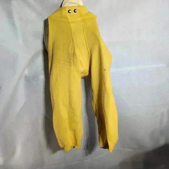 1970s Hutch Yellow Football Pants with pads.  Sz 32 - Picture 2 of 6